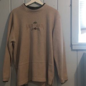 north carolina fleece sweatshirt